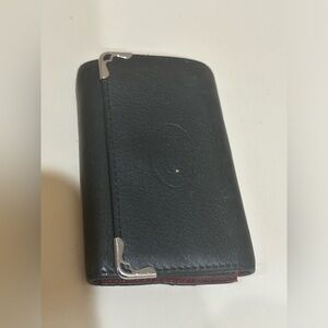 Cartier Black Leather Keyholder